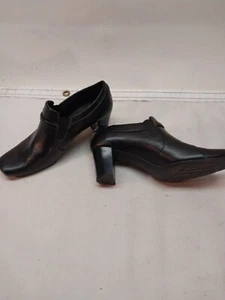 WOMENS LIZ CLAIBORNE FLEX BLACK HIGH HEEL DRESS SHOES SIZE 8 1/2 - Picture 1 of 24