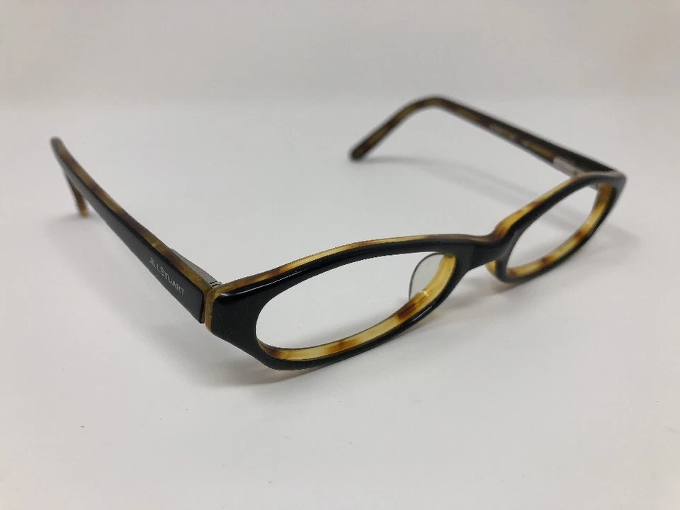 ¡Nuevo! Marcos de gafas Jill Stuart JS 163-1 48/17/130 bisagra flexible negro/marrón DG14 Foto 1 de 4