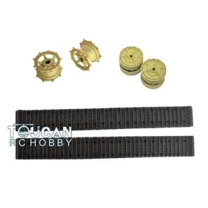 Henglong 1/16 3888A King Tiger Henschel RC Tank Plastic Sprockets Tracks Idlers - Picture 1 of 1