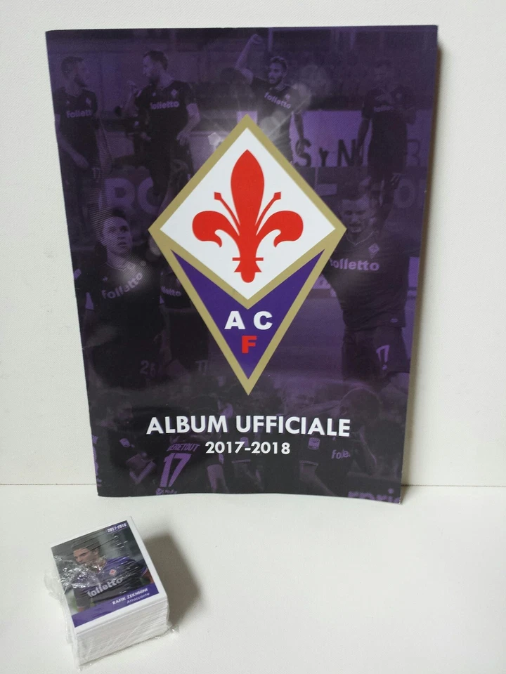 Album UFFICIALE ACF FIORENTINA 2017 - 2018 ESSELUNGA COMPLETO 180 figur. maclama - Immagine 1 di 1