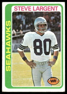 Steve Largent 1978 Topps #443 en muy buen estado - Imagen 1 de 2