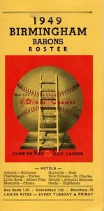 1949 Birmingham Barons Spring Training Roster & Schedules (Media Guide) - Picture 1 of 4