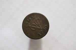 🧠🇳🇱 NETHERLANDS VOC DUIT WEST FRIESLAND 1750 B66 #Z7593 - Picture 1 of 2
