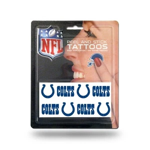 Indianapolis Colt Peel and Stick Tattoos 8 per pack. #A107 - Picture 1 of 1