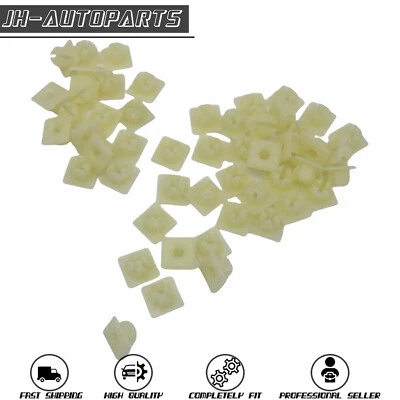 50X Placa Tuerca Clip Tornillo Ojal Para 15-24 Chevrolet Silverado 2500 HD Foto 1 de 4