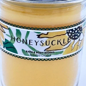 Bath & Body Works HONEYSUCKLE (Retired) Scented Candles, 6 oz, Mason Jar, NEW - Picture 1 of 5