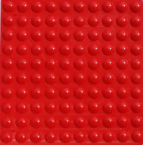 diminutos PIES DE GOMA ROJOS 3M ~ 6 mm x 2 mm ~ AUTOADHESIVOS Almohadillas Pegajosas PEQUEÑOS BUMPONES - Imagen 1 de 2