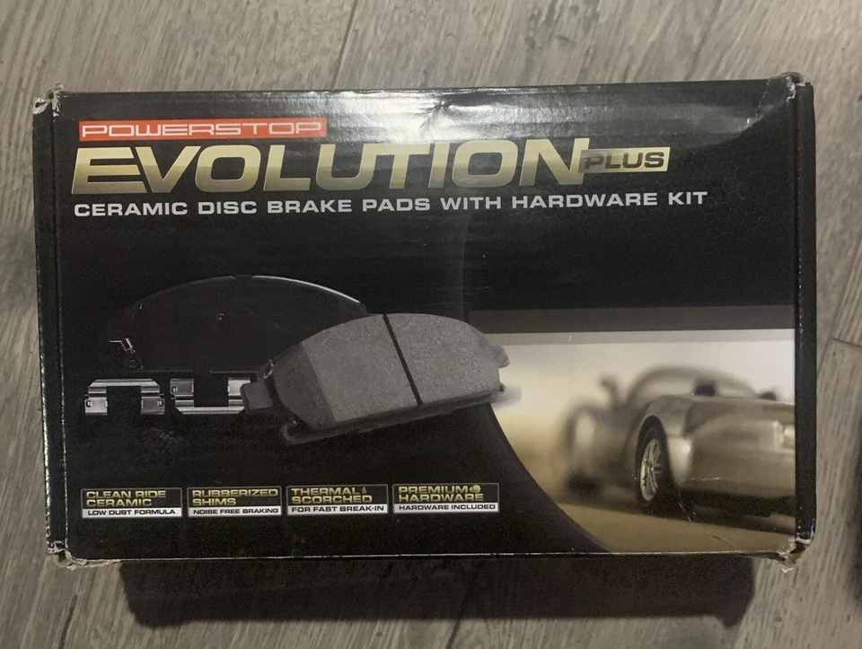 Pastilla de freno delantera cerámica Powerstop 17-1324 para Toyota Camry Highlander Foto 1 de 4