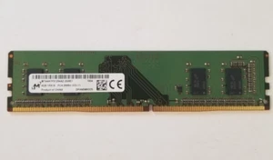 Micron 4GB 1Rx16 PC4-2666V MTA4ATF51264AZ-2G6E1 Desktop Memory - Picture 1 of 3