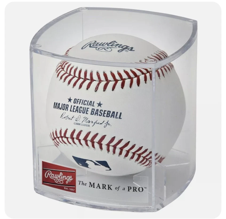 RAWLINGS ОФИЦИАЛЬНЫЙ ВЫСШЕЙ ЛИГИ БЕЙСБОЛА В АКРИЛОВЫЙ ДИСПЛЕЙ ЧЕХОЛ MLB ROMLB НОВЫЙ - Изображение 1 из 1