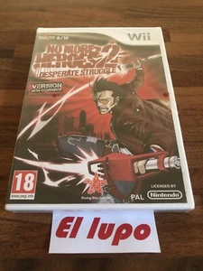 NO MORE HEROES 2 VERSION NON CENSUREE WII NINTENDO NEUF SOUS BLISTER VF - Picture 1 of 2