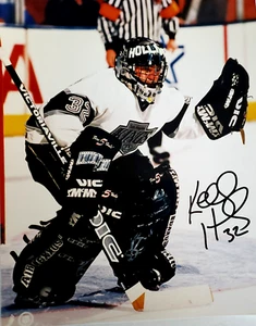 Vintage Hockey Autogramme: Kelly Hrudey Los Angeles Kings HK#127A - Bild 1 von 3