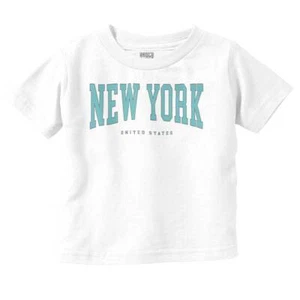 Cool Varsity Athlete New York State Est 1627 Toddler Boy Girl Youth T Shirt Tee - Picture 1 of 6