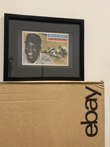 1956 Topps STYLE WILLIE MAYS (custom Mini Poster) Frame Not Included (READ) Cover