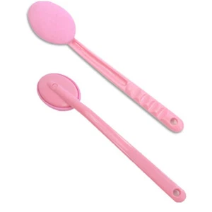 Cepillo de ducha de mango largo microfibra exfoliante corporal cepillo de baño para fregador de espalda - Imagen 1 de 3