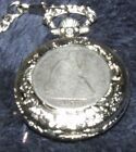 POCKET WATCH SEATED LIBERTY SILVER HALF DOLLAR POCKET WATCH