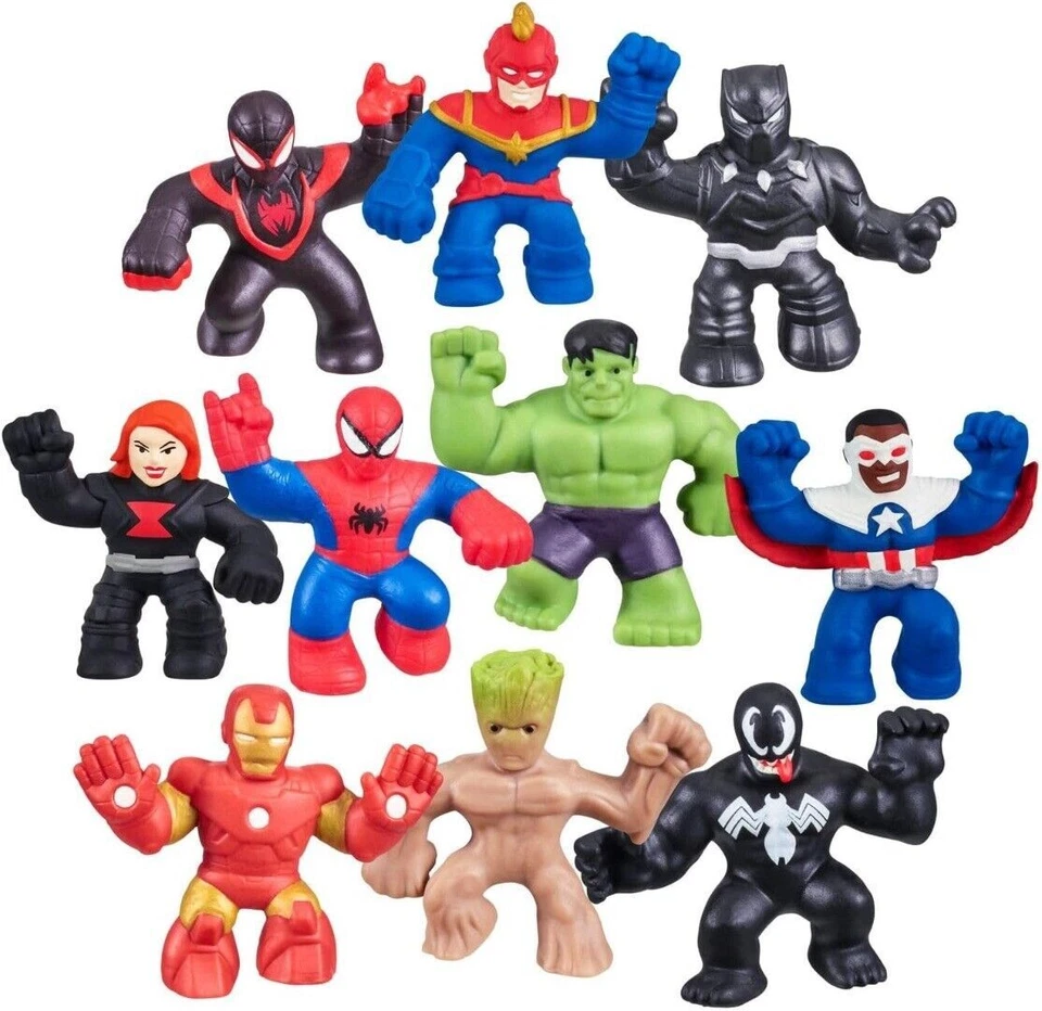 GRANDI GIOCHI HEROES OF GOO JIT ZU PERSONAGGI MARVEL ASSORTITI 8 CM - Immagine 1 di 1