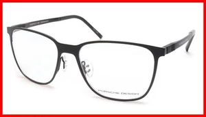 Marco de gafas de acetato de metal negro Porsche Design P8275 A Japón 55-18-145, 43 - Imagen 1 de 10