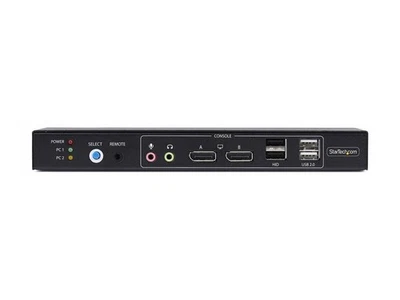 StarTechcom Dual-Monitor DisplayPort KVM P2ADD121D-KVM-SWITCH - Immagine 1 di 4