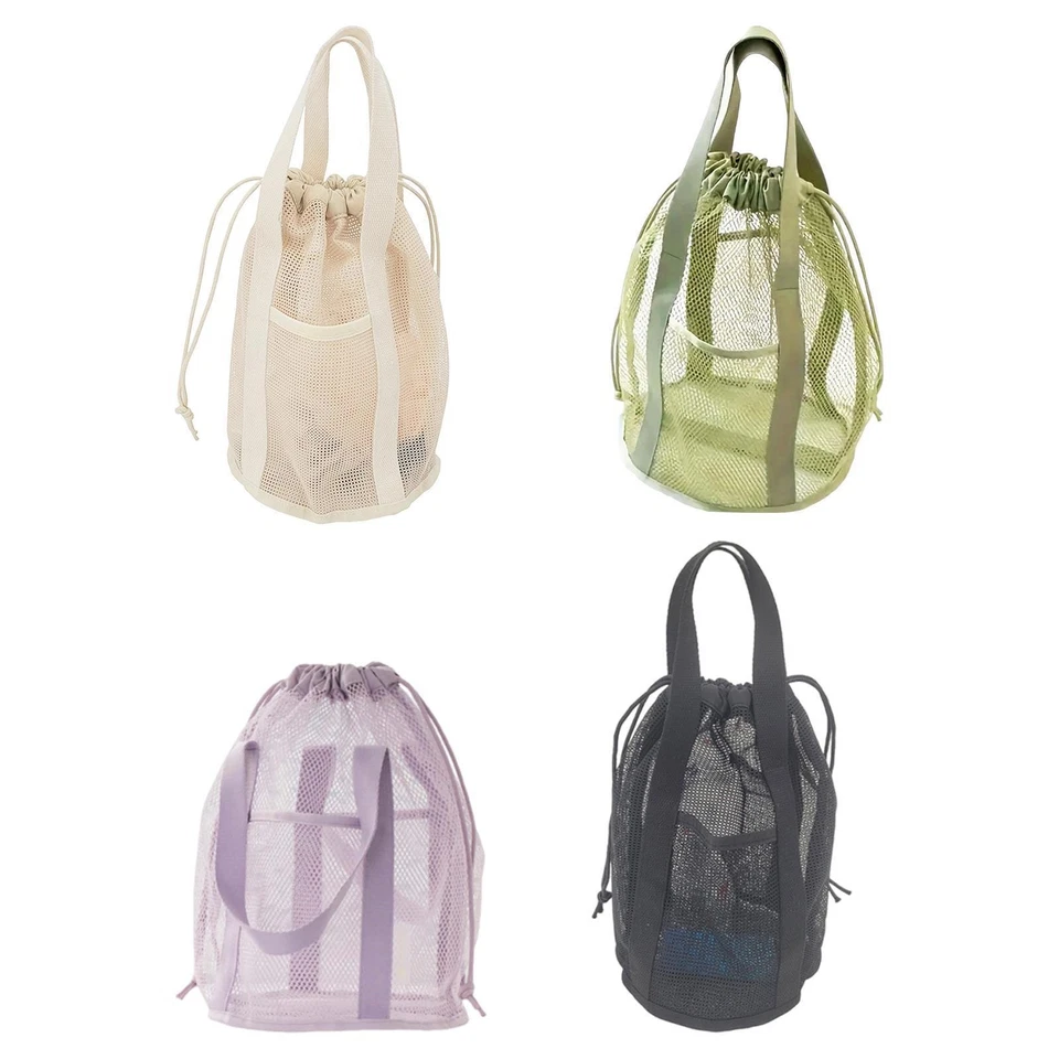 Bolsa de ducha de malla organizadora de baño colgante para mujeres/hombres nadar camping Foto 1 de 1