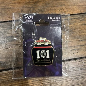 Disney D23 Expo 2024 101 Dalmatians Patch Slider Pin Box Lunch Exclusive - Picture 1 of 1