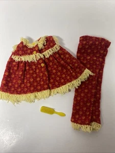 Top Vintage Mattel Barbie Skipper Puppe Wooly Pyjama Pak mit Japan Pinsel - Bild 1 von 8