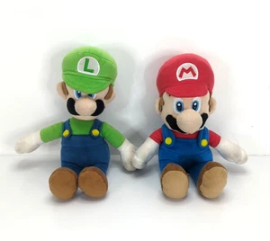 Paar 2017 Nintendo Super Mario Brothers 10 Zoll Mario & Luigi Stofftier Plüsch gebraucht - Bild 1 von 19