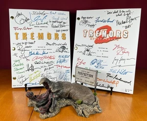 Tremors & Tremors 2 Scripts Signed- Autograph Reprints- Graboids - Picture 1 of 16
