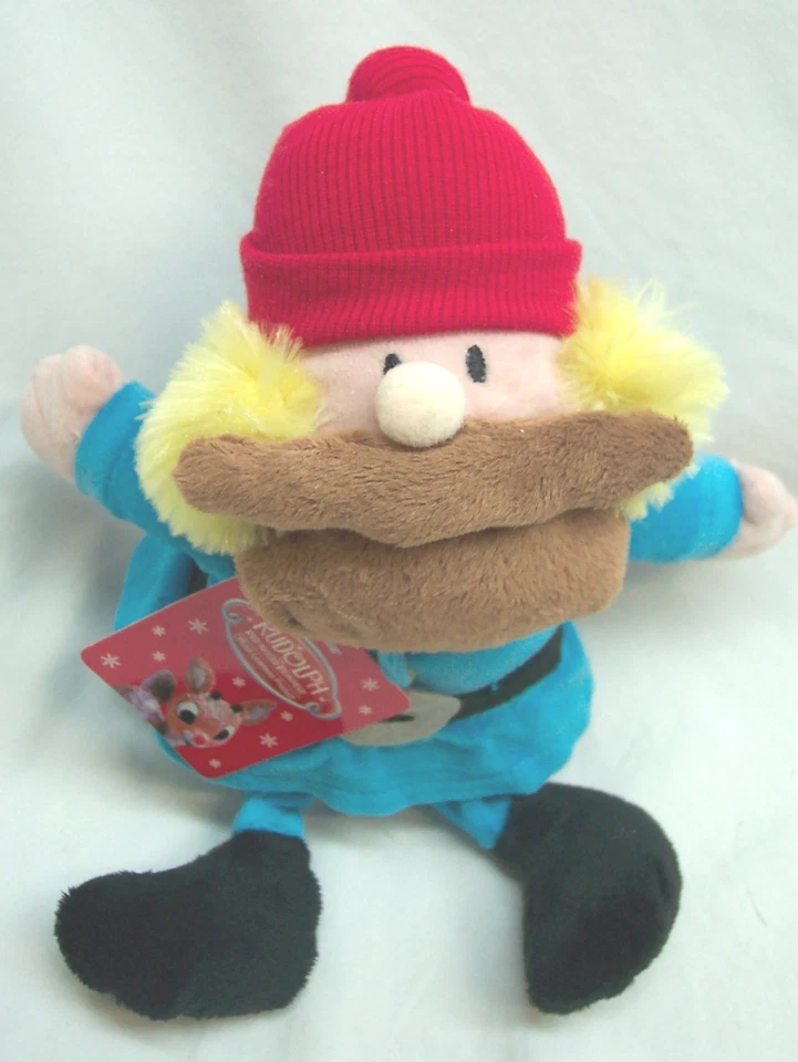 Rudolph The Red Nosed Reindeer 50 Yrs Yukon Cornelius Plush 12" Toy Dan Dee 2014