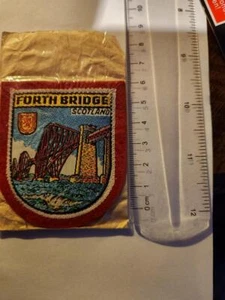 Cloth Patch Fourth Bridge Scotland as per picture - Picture 1 of 1