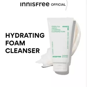 Innisfree Green Tea Amino Hydrating Cleansing Foam Cleanser 150 ml 5.07 fl oz. - Picture 1 of 11