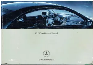 MERCEDES BENZ CLK 200K/200CGI/240/320/500/55AMG/270CDI ORIG. 2003 OWNERS MANUAL - Picture 1 of 1