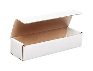 50-10x3x2 White Corrugated Carton Cardboard Packaging Shipping Mailing Box Boxes - Picture 1 of 1