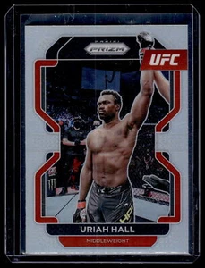 2022 Panini Prizm UFC Uriah Hall #154 Silver - Picture 1 of 2