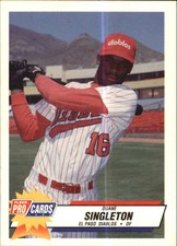 1993 El Paso Diablos Fleer/ProCards #2965 Duane Singleton