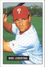2005 Bowman Heritage Baseball Minis #51 Mike Lieberthal Philadelphia Phillies