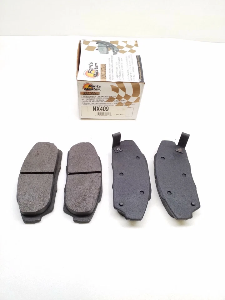 Pastillas de freno de disco ultra delanteras NX409 Partsmaster para Acura Integra 1990 a 1993 Foto 1 de 1