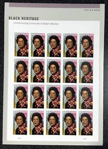 2024USA #5830 Forever Constance Baker Motley Black Heritage - Sheet of 20 mint - Picture 1 of 1