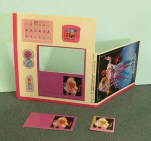 1989 Barbie Doll 50TH ANNIVERSARY ICE CAPADES DIORAMA CARDBOARD TICKETS/POSTER - Picture 1 of 2