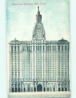 Unused Divided-Back MUNICIPAL BUILDING New York City NY : make an offer hn9832
