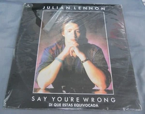 JULIAN LENNON -SAY YOU’RE WRONG / TOO LATE FOR GOODBYES- 1984 MEXICAN 12” SINGLE - Picture 1 of 2