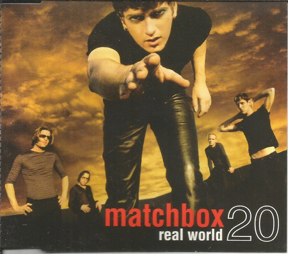Rob Thomas MATCHBOX 20 Real World w/ 2 RARE LIVE trx CD Single SEALED USA Seller - Image 1 of 1