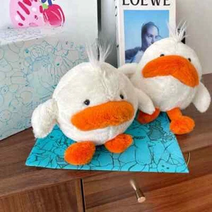 Jelly Cat Aggrieved Duck Cute Plush Toy Accompanied By Soothing Doll - Picture 1 of 13