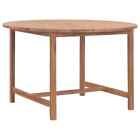 Outdoor Table Foldable Dining Table Furniture Backyard Solid Wood Teak Vidaxl