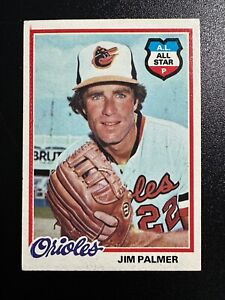 1978 Topps 1978 Baseball Jim Palmer, Orioles #160  -o3