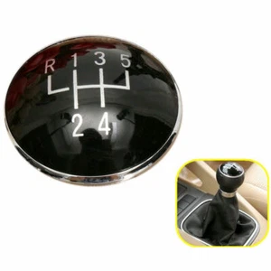 5 Speed Gear Shift Knob Stick Emblem Badge Cap Cover For VW Polo Golf Bora Jetta - Picture 1 of 11