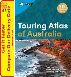 NEW Touring Atlas of Australia 30th Edition by UBD Gregory's 2023 - Picture 1 of 5