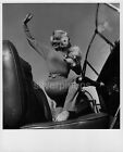 Orig 1954 MAMIE VAN DOREN beauté candide.. PHOTO ÉCRAN MODERNE par BOB BEERMAN