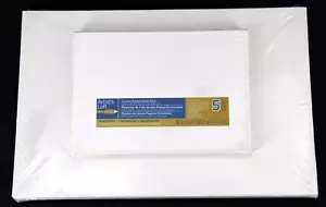 Artist's Loft Mini Canvas Panels 5x7-5 White 8x12-4 Sealed - Picture 1 of 3