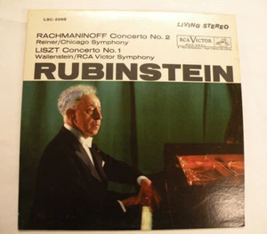 Artur Rubinstein: Rachmaninoff and Liszt Concertos - LP RCA Victor - Picture 1 of 2